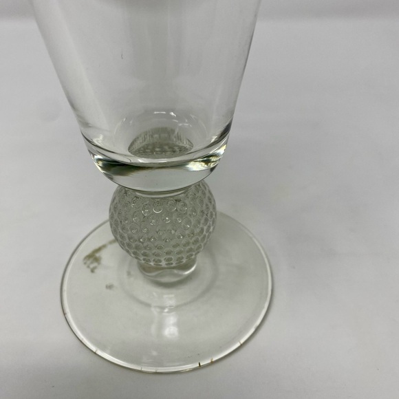 Vintage Disney World ESPN Club Glass with Golf Ball Base - Picture 3 of 6